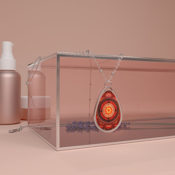 Root Chakra Oval Necklace