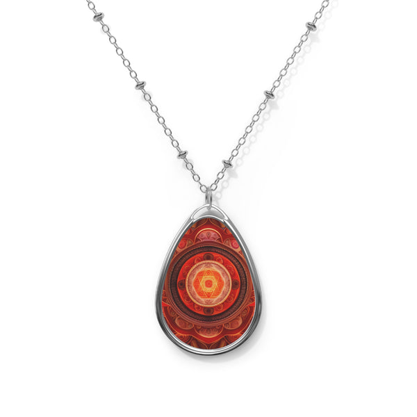 Root Chakra Oval Necklace