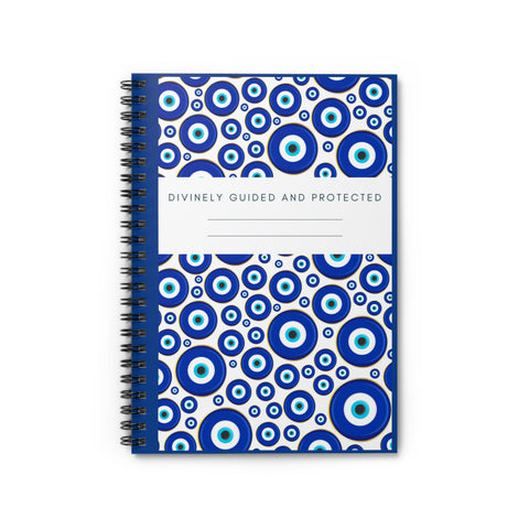 EVIL EYE Spiral Notebook - Ruled Line
