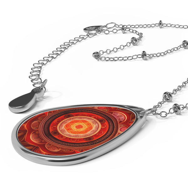 Root Chakra Oval Necklace