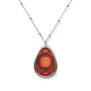 Root Chakra Oval Necklace