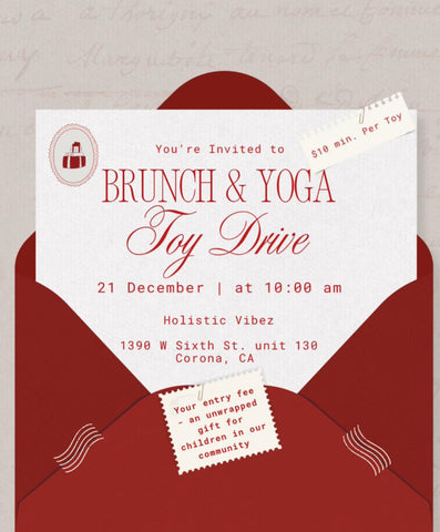 Brunch & Yoga Toy Drive